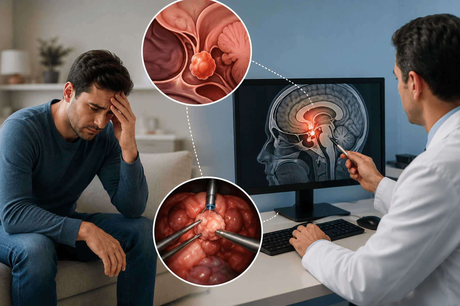 انخفاض الرغبة الجنسية… أحيانًا يكون سببه مشكلة داخل الدماغ